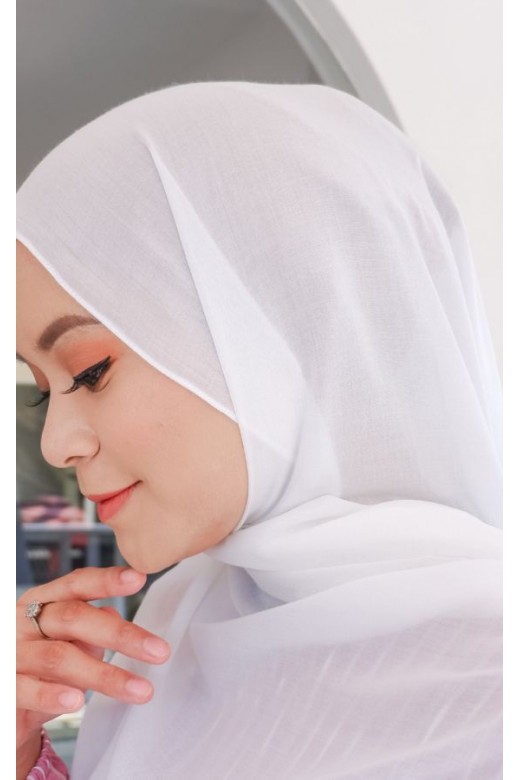 Pasmina Voal Gucci White